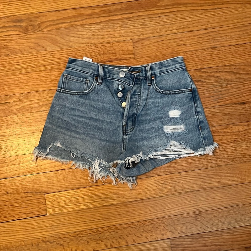 Pacsun High-rise jean shorts